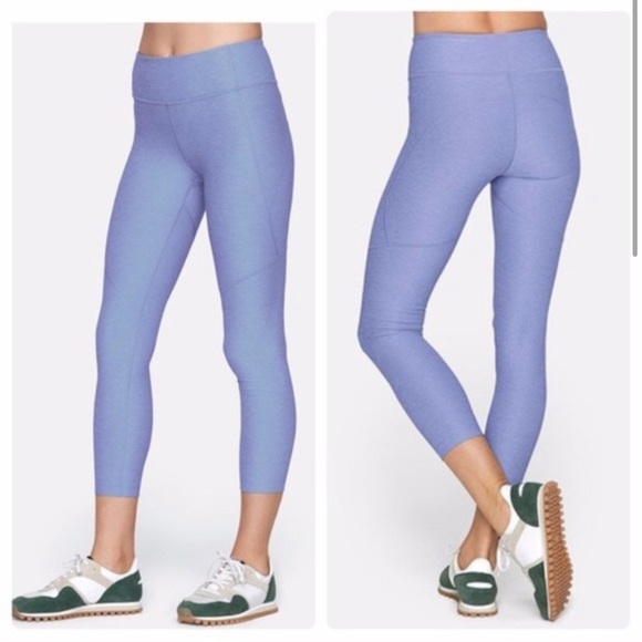 Outdoor Voices Blue 7/8 Leggings Small - Picture 1 of 7